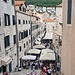 Eine von mehreren Fressgassen in der Stadt. Auf der Treppe haben etliche Leute Gruppenbilder geschossen - ein Drehort von Game Of Thrones etwa? Nun, k.A., ich habe die Serie nur (maximal) rudimentär verfolgt...