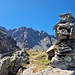 Steinmandl auf dem Weiterweg
