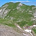 Sicht hinunter zum Berghaus Mändlenen