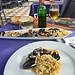 Zum Abschluss der Tour gönne ich mir in Mali Ston ein Miesmuschelrisotto, mit 15€ nicht ganz billig, aber es ist eine große Portion und würde in Dubrovnik wohl eher das Doppelte wie hier kosten. 