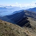 Lago Maggiore e cresta che sale al Massone da Quarna