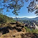 Hier hat man einen hübschen Ausblick über den Ort.