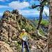 Manu en haut du rappel
