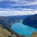 letzter Rückblick - zu See und Brienzer Rothorn;
stets besticht der Brienzersee mit seinem fantastischem Farbton ...