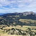 wir beginnen den Weitermarsch - mit Blick über Rengghuppi zum Hohgant