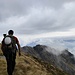 discesa verso la Capanna Albagno