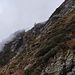 vista del percorso di discesa (alle spalle)