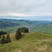 die Aussicht vom Fähnerenspitz nach Appenzell