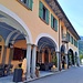 Dorfplatz von Russo im Onsernonetal.
