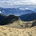 Rückblick von der Bocchetta d'Albagno 2057 m