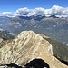 Blick hinab zum Vorgipfel