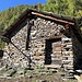 Hütte auf der Alpe Pertignaga 1620 m