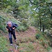 Aufstieg zur Alpe Albezzona.