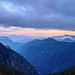 Abendstimmung auf der Alp Ribia.