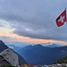 Abendstimmung auf der Alp Ribia.