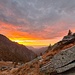Ein neuer Tag bricht an mit einem herrlichen Morgenrot.
