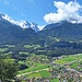 Sicht gegen das Wetterhorn