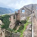 Die Ruine am oberen Ende der Festung 