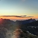Lever de soleil. Rouge du matin chagrin...