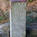Historischer Grenzstein aus der Zeit als Schirgiswalde noch Böhmische Enklave in Sachsen war