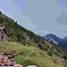 Sullo sfondo il Cornone di Blumone
