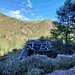 Il rudere della Malga Mignolo