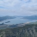 Ein anderer Arm der Bucht, hier liegt Tivat mit Flughafen und Luxusressorts 