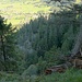 Rückblick auf den ersten Westkamm vom Schaffelberg/Klettergarten