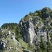 Westgrat vom Laber - Massiv mit Schartenkopf rechts oben im Bild<br />Archivbild von der Tour Latschenköpferl vom 23.08.2024