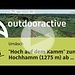 3 D Video meiner Tour auf den Hochhamm