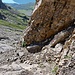 Montée raide au col de Susanfe