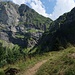 Vue en arrière vers le Pas d'Encel