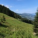 En quittant le Pas d'Encel, on pass de l'alpin à l'alpage