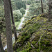 ... vorn zum Abbruch in die Klamm: Blick nach Osten.