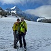 farblich gut abgestimmt - mit Nadia vor ...