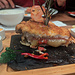 Das Teufels-Cordonbleu im Dorfkeller (Kippel) war sehr lecker und hatte genau meine Schärfe.