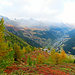 Blick ins Lötschental - jetzt freuen wir uns auf ein leckeres Käsefondue :-P