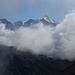 Schalihorn (m.3974), Pointe Nord e Pointe Sud de Moming (3862, 3962), Zinalrothorn.