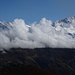 Les Diablons e Weisshorn. Una nuvola copre il Bishorn.