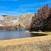Črna Glava im Hintergrund 
