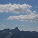 Rundherum Berge und Wolken XII