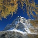 Herbst-Winter Blick zum Monte Pelmo