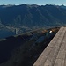 e qui in direzione della val Verzasca e più a destra la zona di Bellinzona