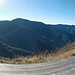 e l'altra metà della panoramica dalla piazzola sita sopra la capanna