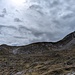 Um die Mittagszeit zeigte sich die Sonne kurz, aber nachher kamen dichte Wolken auf.