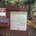 Das "Gipfelbuch" gibts am Trailhead. Hier kann man Namen, Datum und Ziel eintragen.
