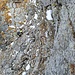 C'è un muro (2 m) - (delicato con verglas) che offre intagli orizzontali per le mani e piccole cenge per i piedi