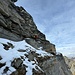 Cengia a est della cresta nord del Pombi