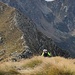 Mentre Ida mi attendeva in vetta al monte Combana,ho cercato una via di collegamento inesistente in mappa,direzione monte Rosetta.....enniente,son tornato indietro sui miei passi,per oggi si scende a ritroso,