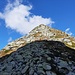 Rückblick vom Colle della Vecchia auf den Abstiegsweg